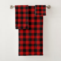 Red Black Lumberjack Plaid