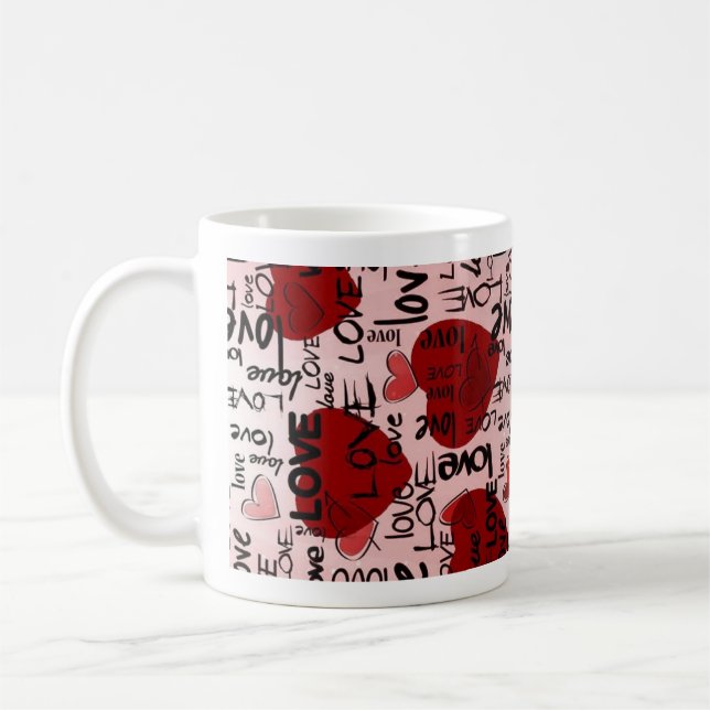 Red & Black Mug (Left)