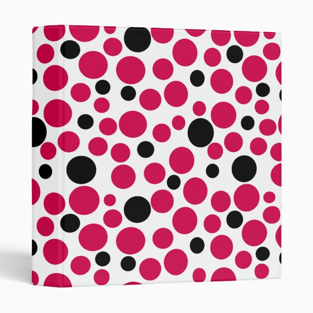 red black peas retro on white background binder (Front/Spine)