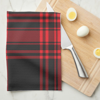 Red & Black Plaid Kitchen Towel