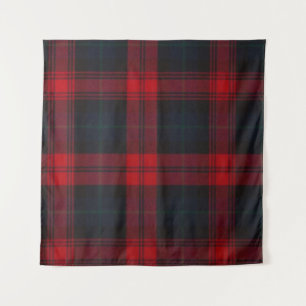 Red & Black Plaid Tapestry/Backdrop Tapestry