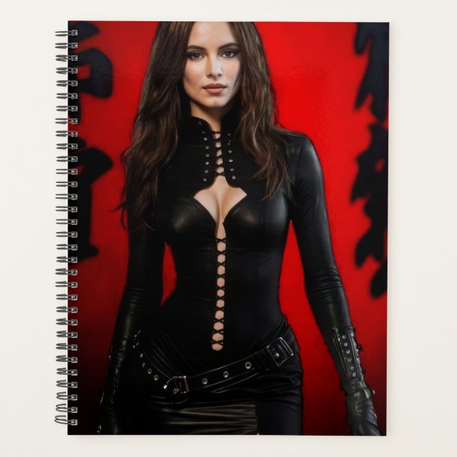 Red Black planner (Devant)