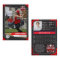 Red & Black Pro Baseball Trading Card