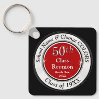 Red, Black, White, 50th Class Reunion Souvenirs,