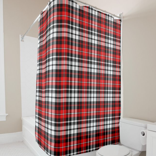 Red Black White Plaid Tartan Pattern Design  (Creator Uploaded)