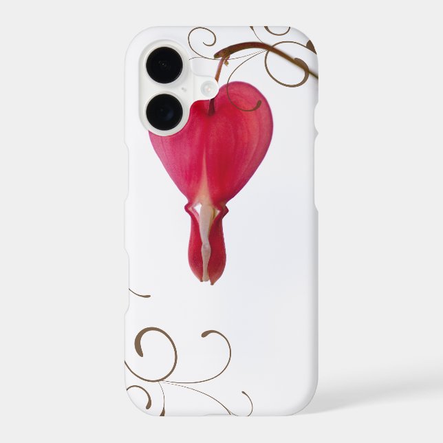 Red Bleeding Heart Flower (Back)