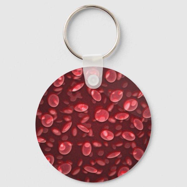 Red Blood Cells Keychain (Front)
