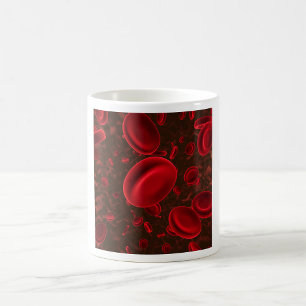 Red Blood Cells Microscopic Coffee Mug