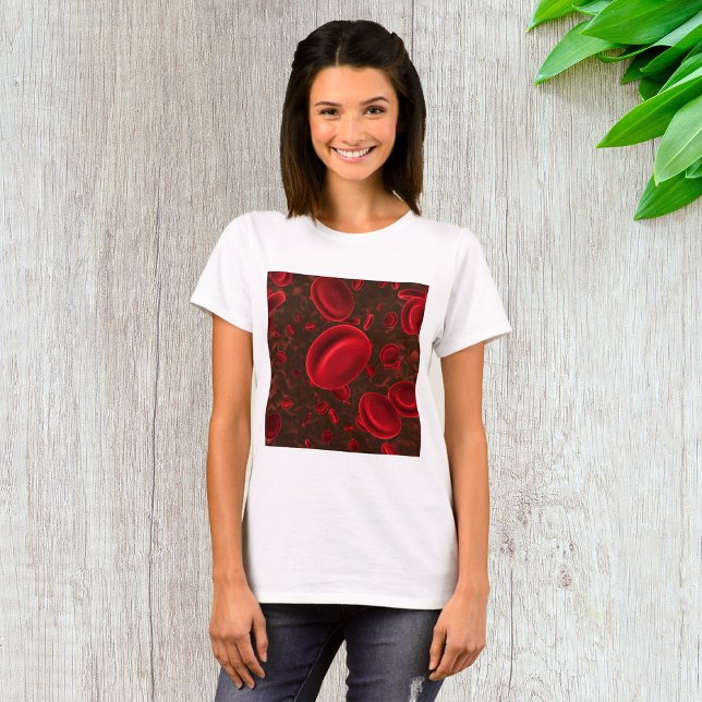 Red Blood Cells Microscopic T-Shirt (Creator Uploaded)