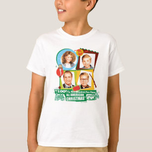 Red-Blooded, Two Fisted, All American Christmas T-Shirt