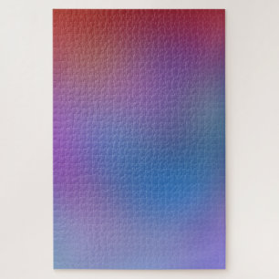 Red Blue Bokeh Blur Colourful Gradient Minimalisti Jigsaw Puzzle