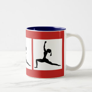 Red Blue Coffee Cup
