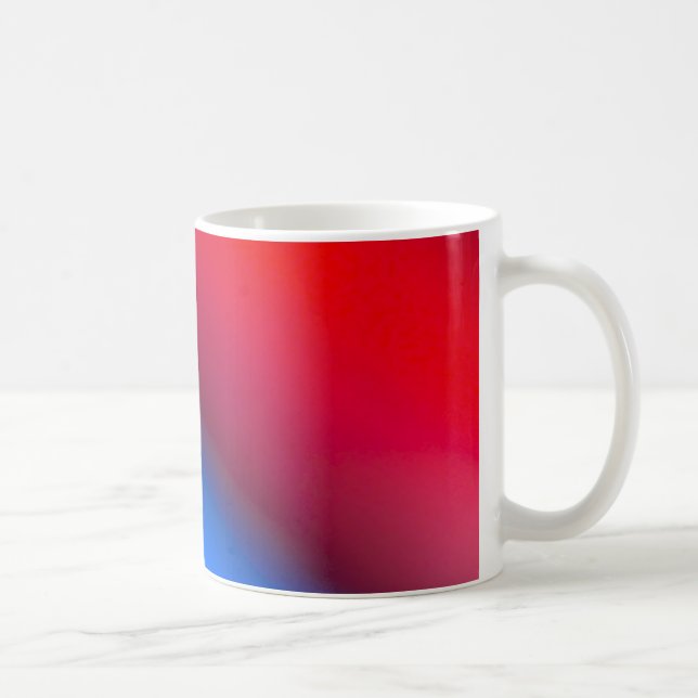 Red Blue Coffee Mug (Right)