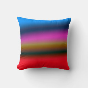 red blue green texture abstract mouse pad throw pillow