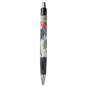 RED BLUE PARROTS PEN