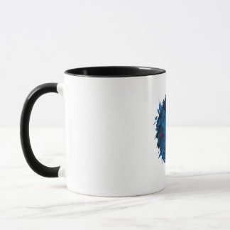 Red Blue sphere  Mug
