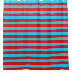 Red Blue Stripes Design