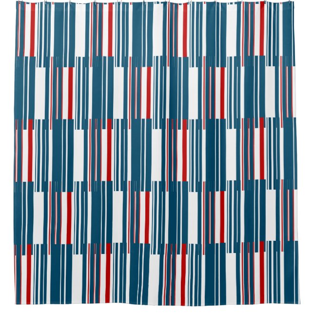Red Blue White Stripes (Front)