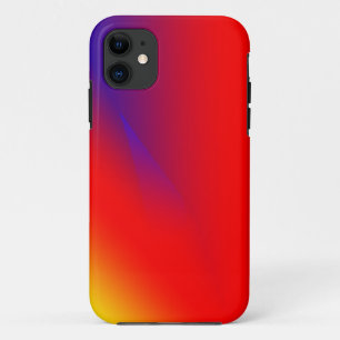 Red blue yellow abstract colourful custom add your iPhone 11 case