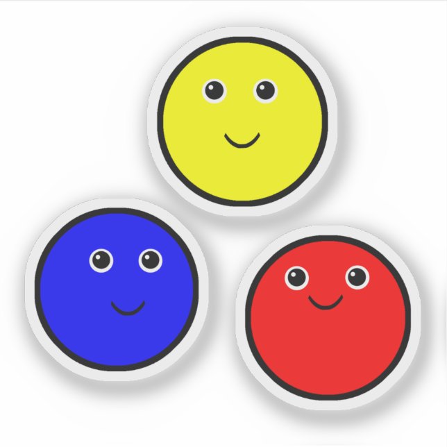 Red, Blue, Yellow Primary Colours (Front)