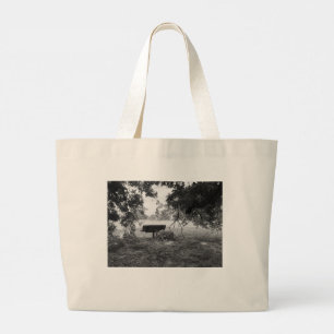 Red Bluff Tote Bag with Scenic Photography