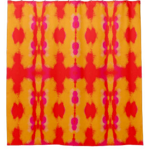 Red Boho fashion. Persian Carpet. Watercolor Layer