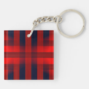 Red Bokeh Buffalo Plaid