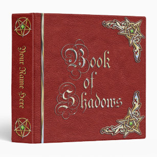 Red Book of Shadows Binder
