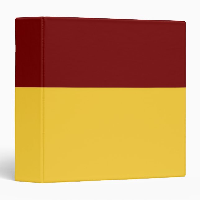 Red Border Avery Binder (Front/Spine)