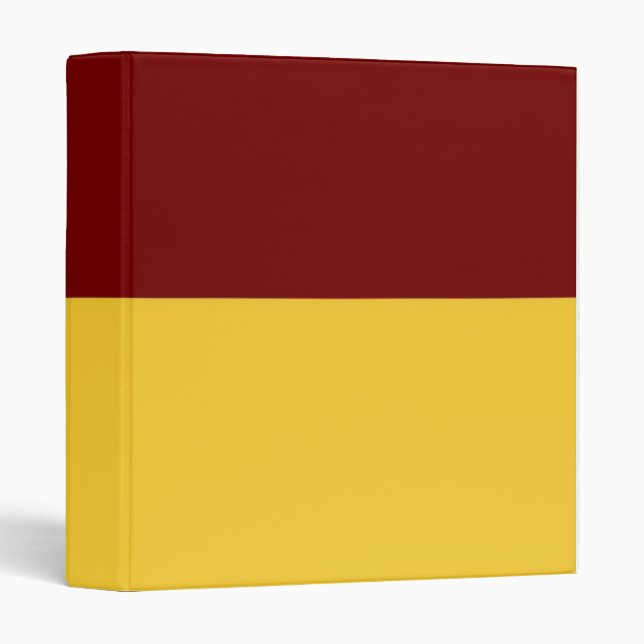 Red Border Avery Binder (Front/Spine)