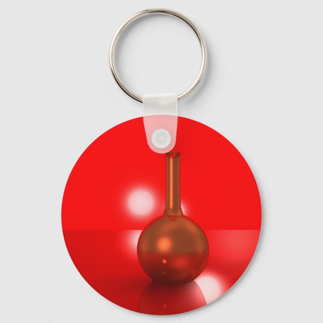 red bottle keychain (Front)