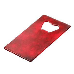 Red Bottle Opener Credit Card Bottle Opener