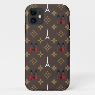 Red bottoms stilettos shoes heels lv monogram iPhone 11 case