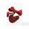 Red bow Christmas card