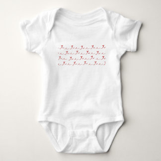 Red Bow Infant Bodysuit – Cute Baby Shower Gift |