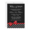 Red Bow Polka Dots Graduation Announcement