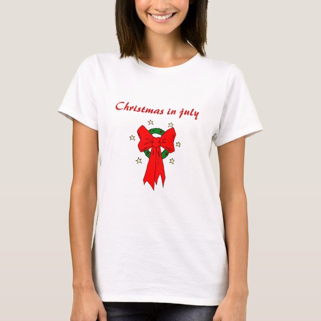 Red Bow - T-Shirt (Front)