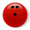 Red Bowling Ball