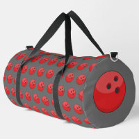 Red Bowling Ball Pattern