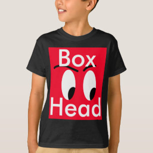 Red Box Head Character Comic Funny CricketDiane T-Shirt