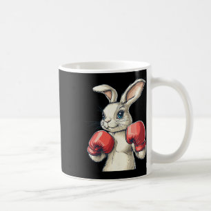 Red Boxing Gloves And Cute Bunny Costume  Coffee Mug