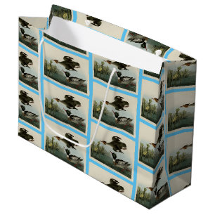 Red-breasted Merganser, Audubon's Birds of America Large Gift Bag
