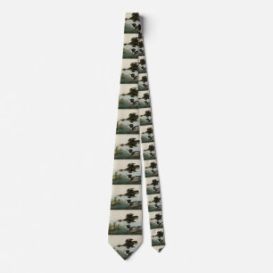 Red-breasted Merganser, Audubon's Birds of America Tie