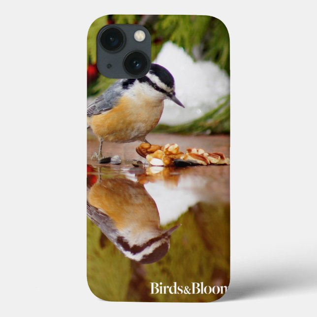 Red-breasted Nuthatch Case-Mate iPhone Case (Back)