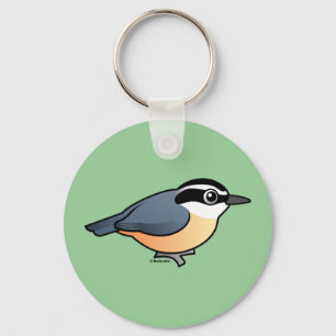 Red-breasted Nuthatch Keychain