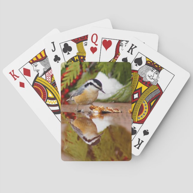 Red-breasted Nuthatch Playing Cards (Back)