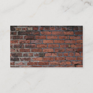 Red Brick Business Card