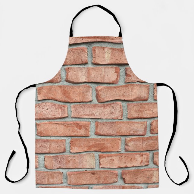 Red brick wall in the morning apron (Front)
