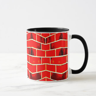 Red Brick Wall Mug