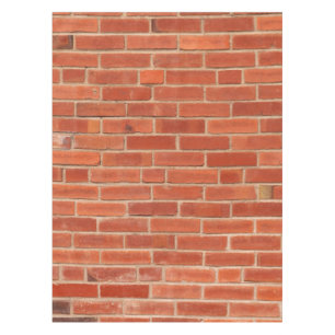 Red Brick Wall Texture Background Tablecloth